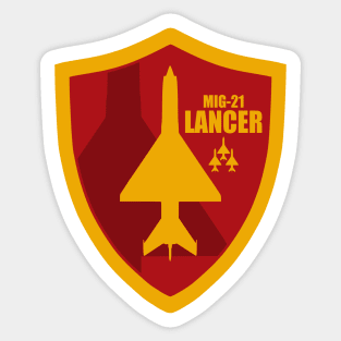 MIG-21 Lancer Sticker